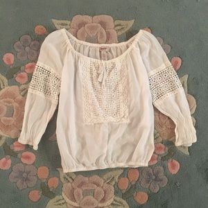 Arizona Jeans Co. Peasant Styled Blouse